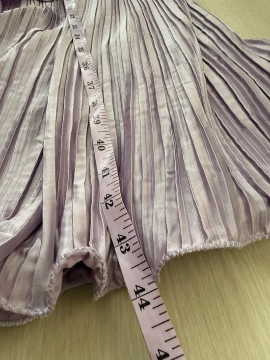 Astr Tiered Pleated Maxi Dress in Lilac 🐣 - Picture 8 of 10